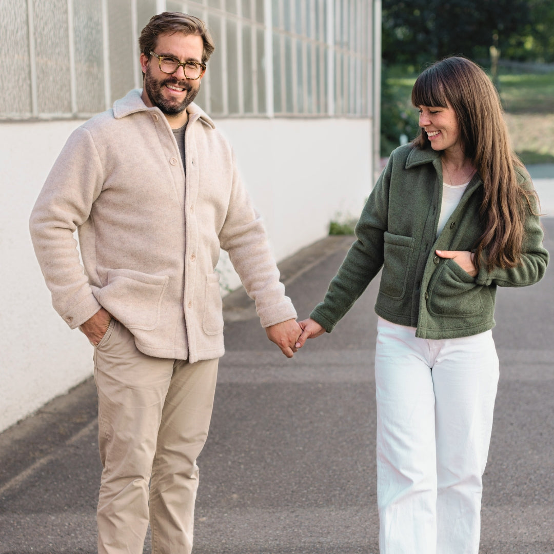 Bei uns gibt es auch Damen und Herrenkleidung bzw. einen Mama & Papa Look