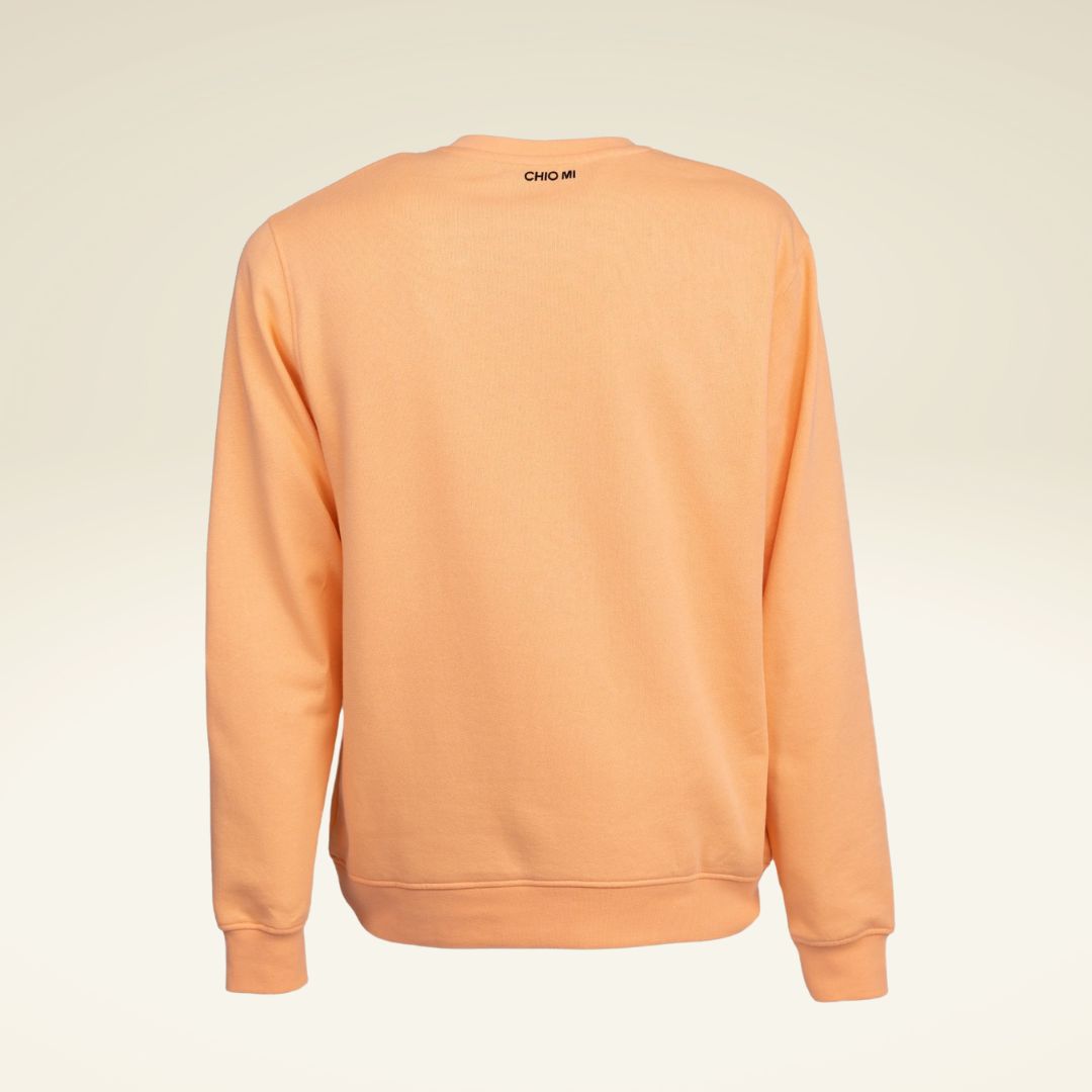 SWEATSHIRT ADULTS Unisex LOVE Bright Coral