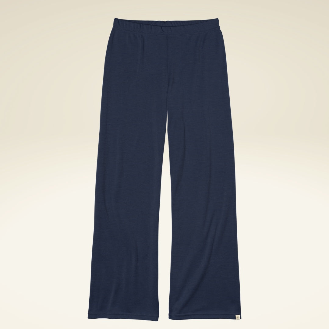 Damen Lounge Hose aus Interlock-Material von ENGEL Blau 1