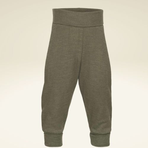 Baby/Kleinkind Feinripp Hose aus Bio-Schurwolle-Seide-Mischung - sasaní