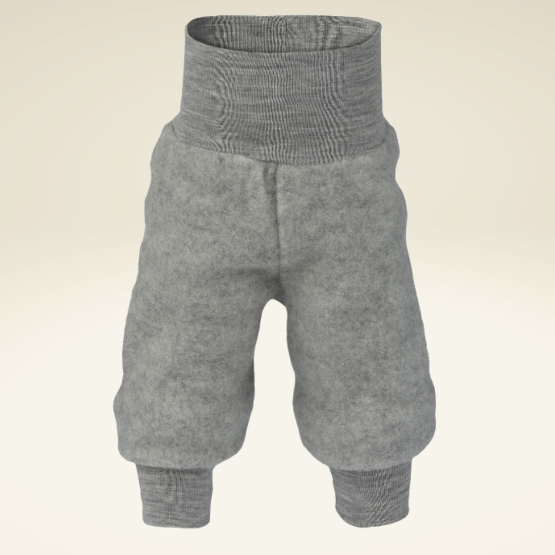 Baby Hose aus Bio-Schurwolle-Fleece