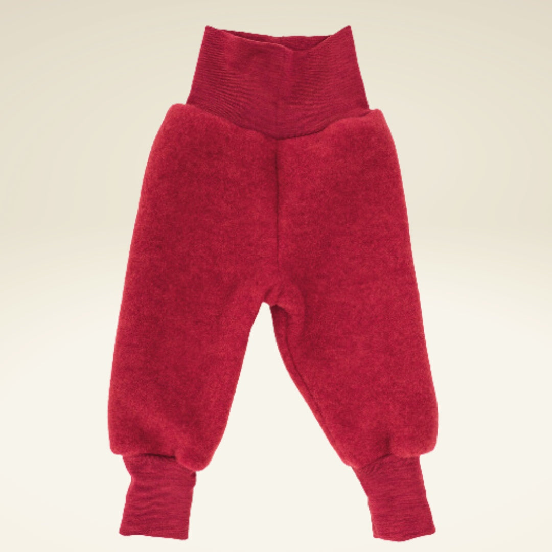 Baby Hose aus Bio-Schurwolle-Fleece