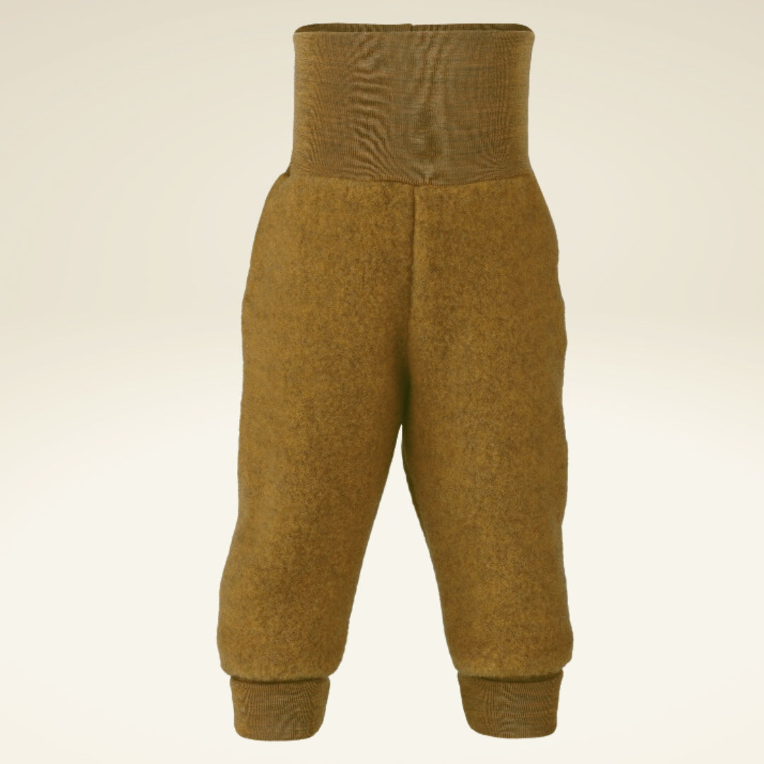 Baby Hose aus Bio-Schurwolle-Fleece