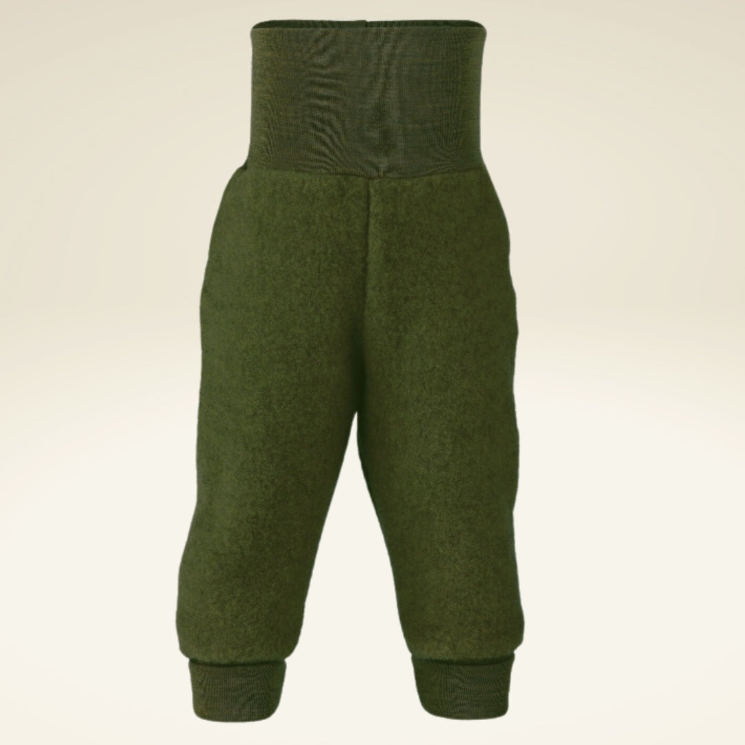 Baby Hose aus Bio-Schurwolle-Fleece