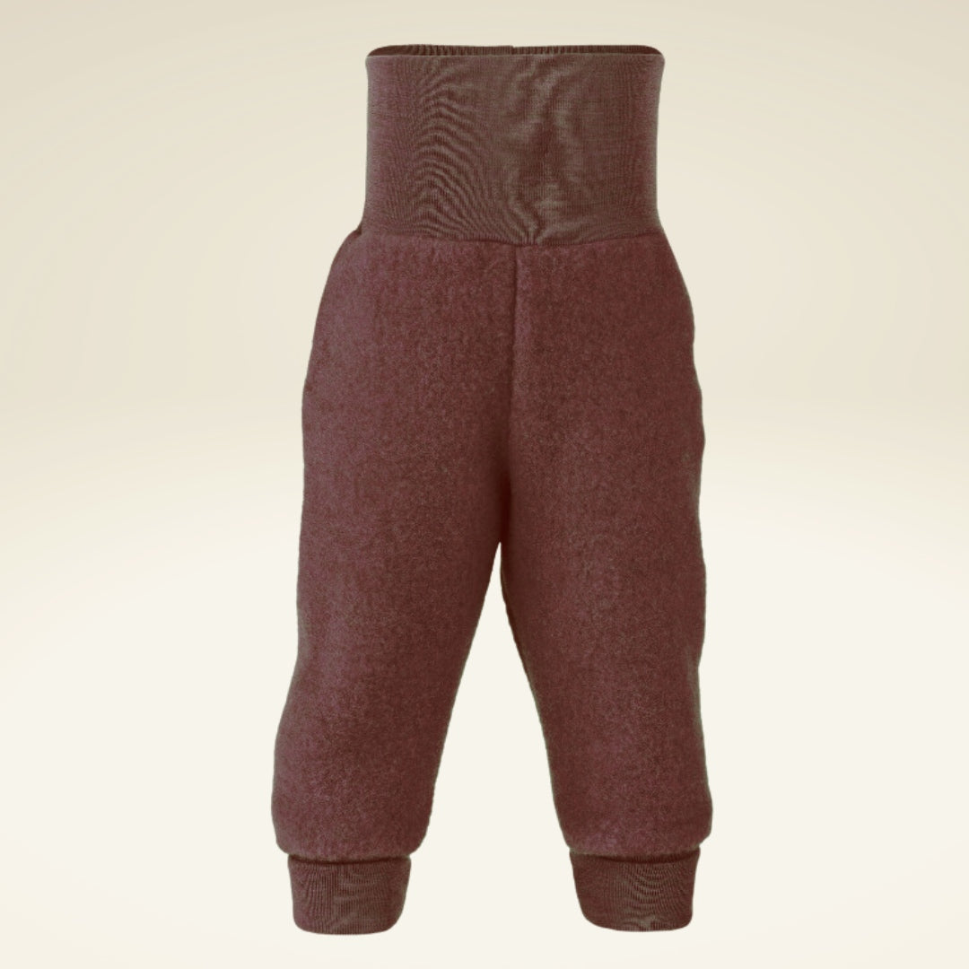 Baby Hose aus Bio-Schurwolle-Fleece