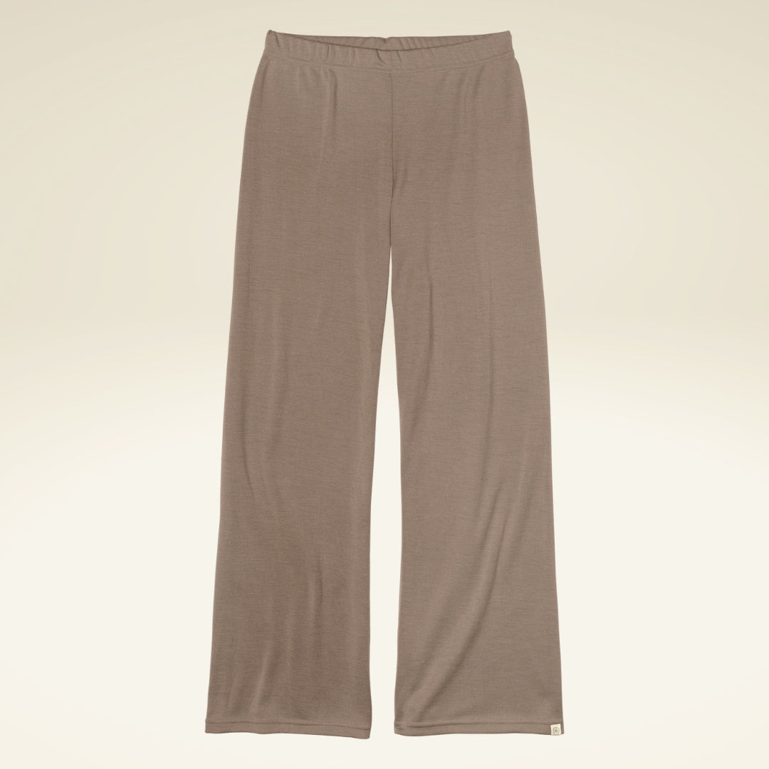 Damen Lounge Hose aus Interlock-Material von ENGEL Mandel 1