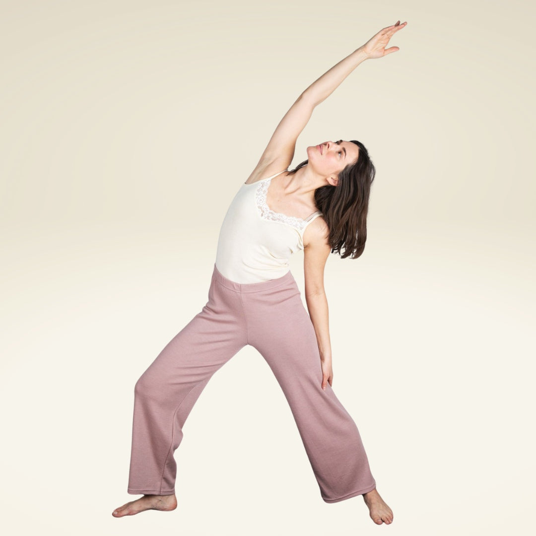 Damen Lounge Hose aus Interlock-Material von ENGEL Rose 3