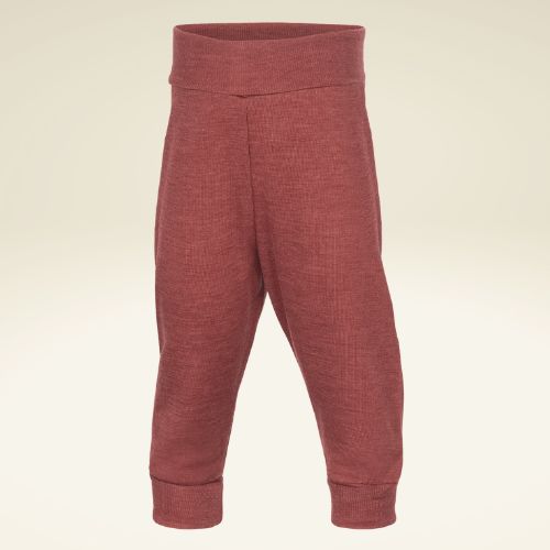 Baby/Kleinkind Feinripp Hose aus Bio-Schurwolle-Seide-Mischung - sasaní
