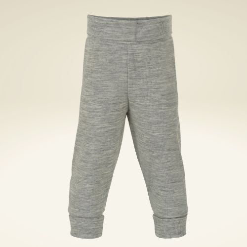 Baby/Kleinkind Feinripp Hose aus Bio-Schurwolle-Seide-Mischung - sasaní