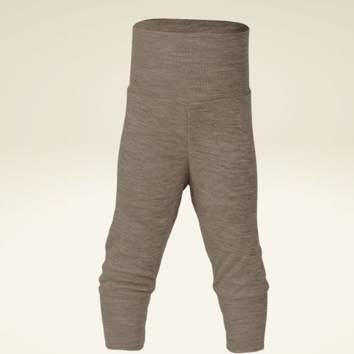 Baby/Kleinkind Feinripp Hose aus Bio-Schurwolle-Seide-Mischung - sasaní
