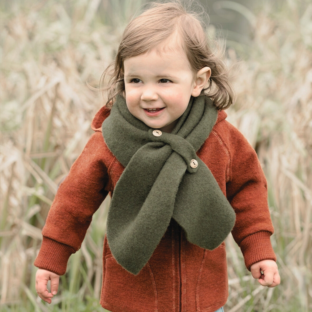 Kleinkind/Kinder Schal aus Bio-Wollfleece von Engel
