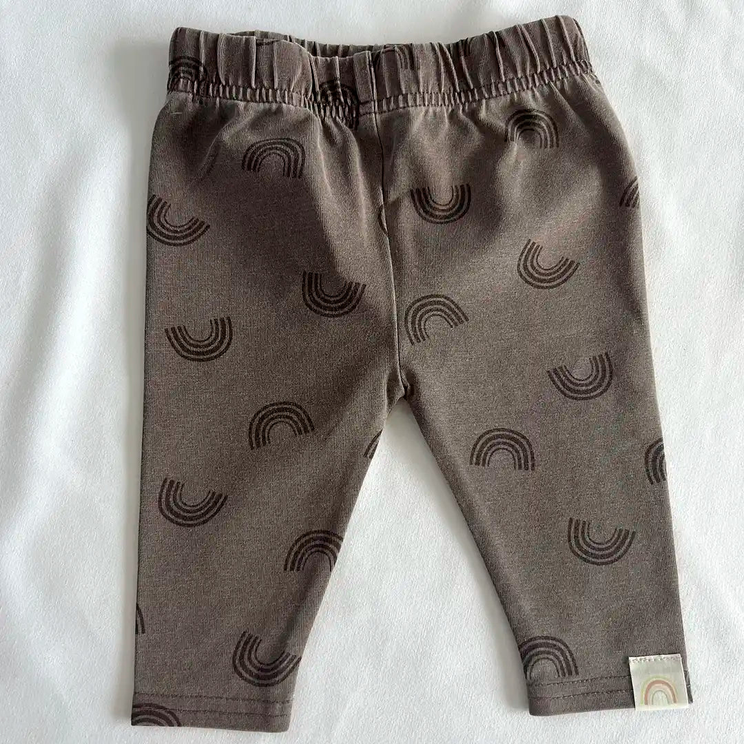Leggings Coffee Dunkelbraun Kinderkleidung