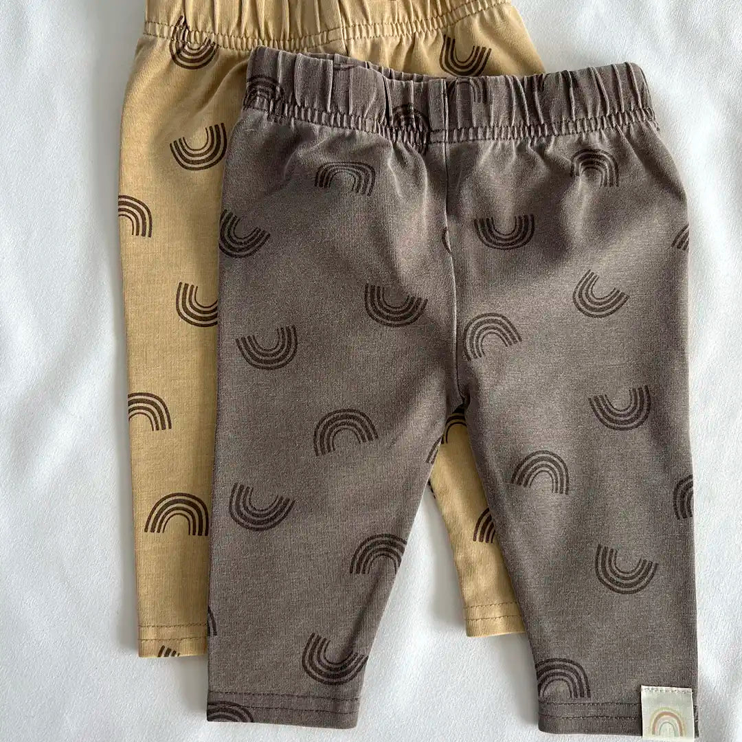 Leggings Coffee Dunkelbraun Kinderkleidung