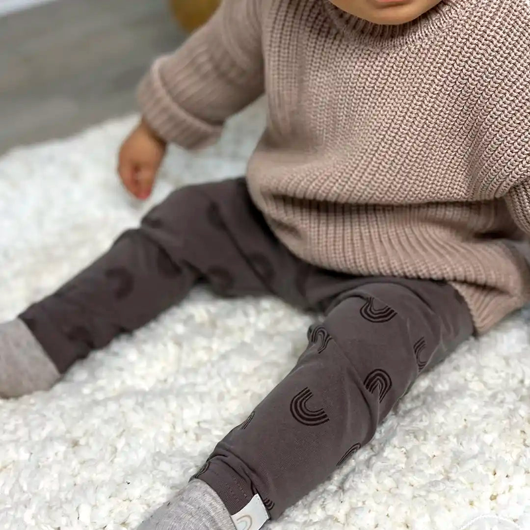 Leggings Coffee Dunkelbraun Kinderkleidung