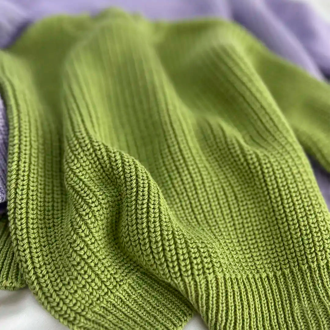 Strickpullover | Oliv