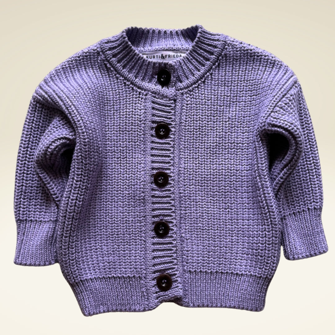 Baby Cardigan aus Bio-Baumwollstrick