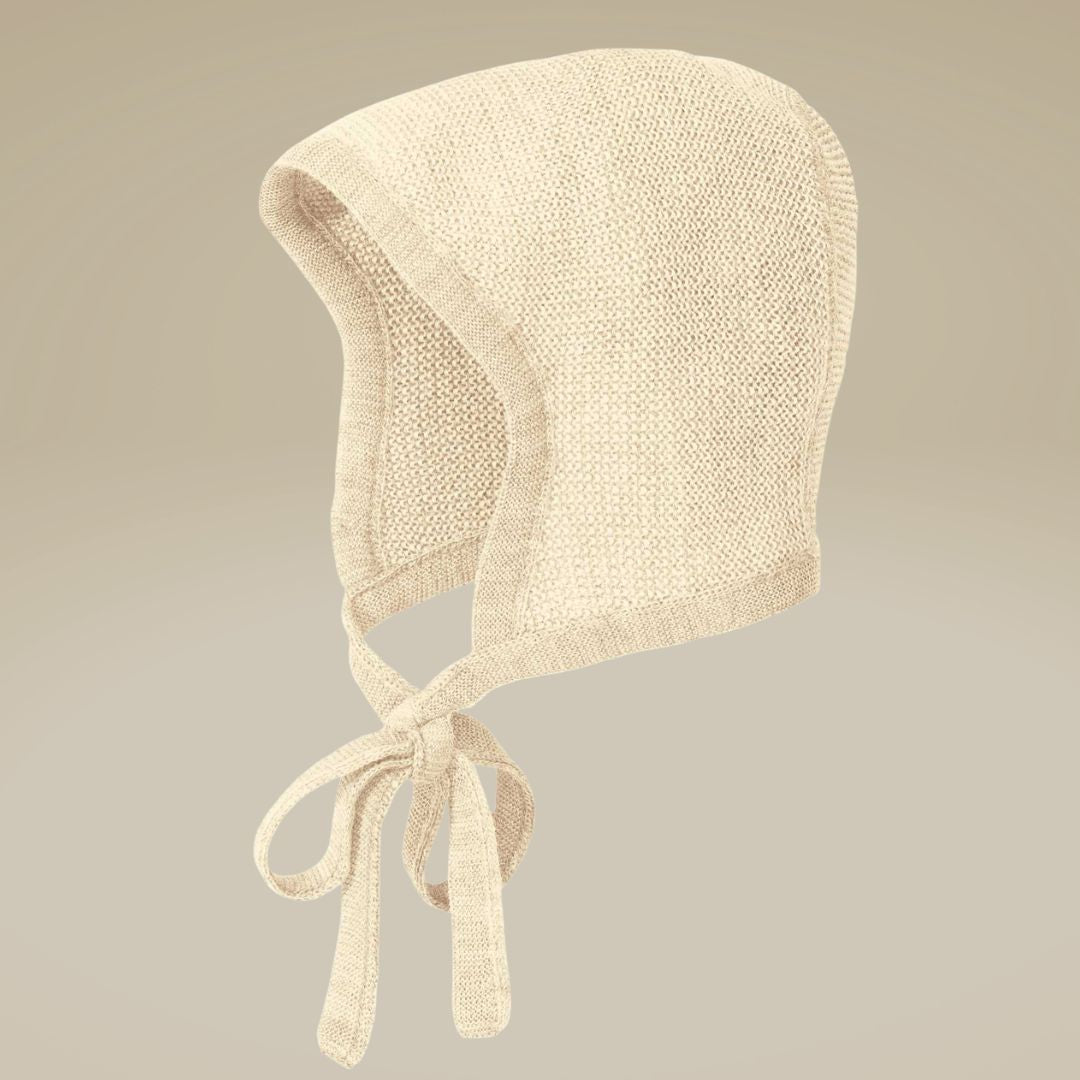 disana-baby-häubchen aus Bio-Schurwolle