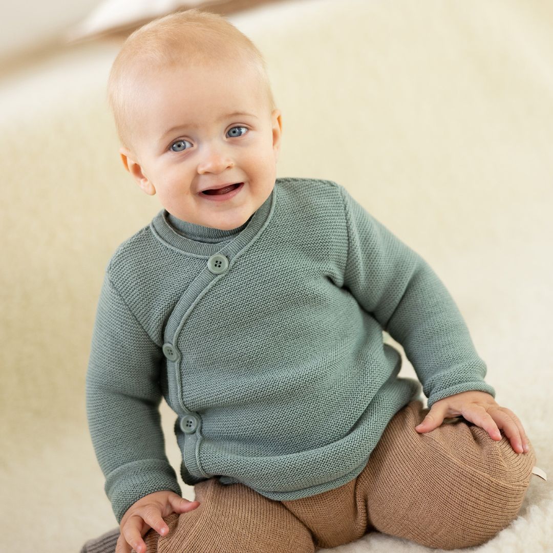 disana-baby jacke-schurwolle