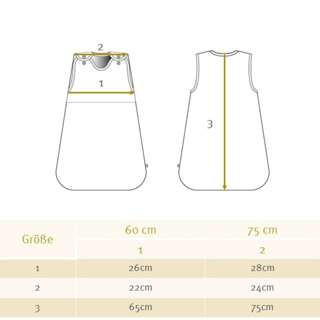 disana-wollschlafsack-grössentabelle