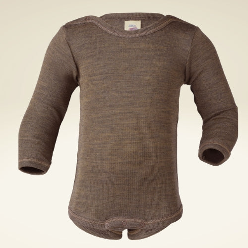 Engel Baby Feinripp Body langarm