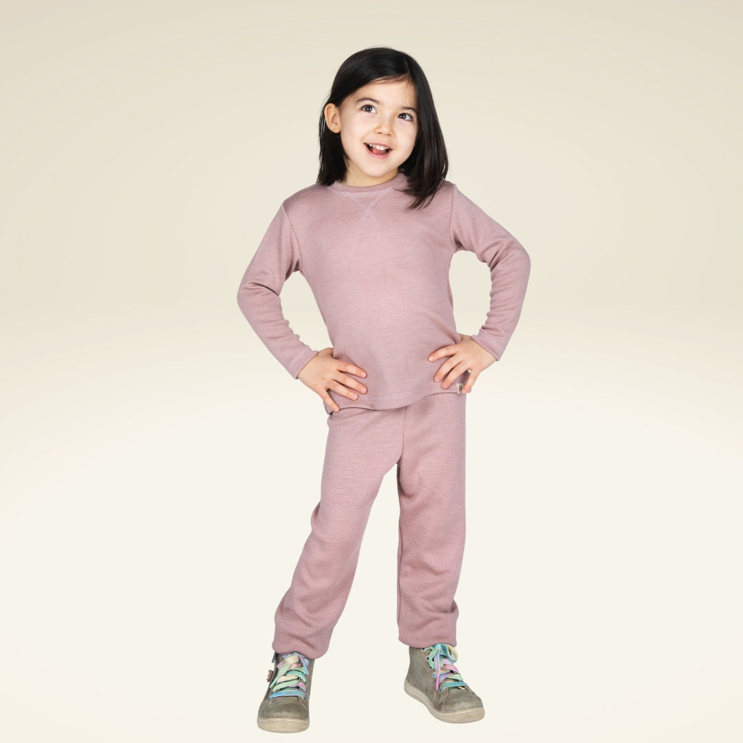 Kleinkind/Kind Sweatshirt aus Interlock-Material