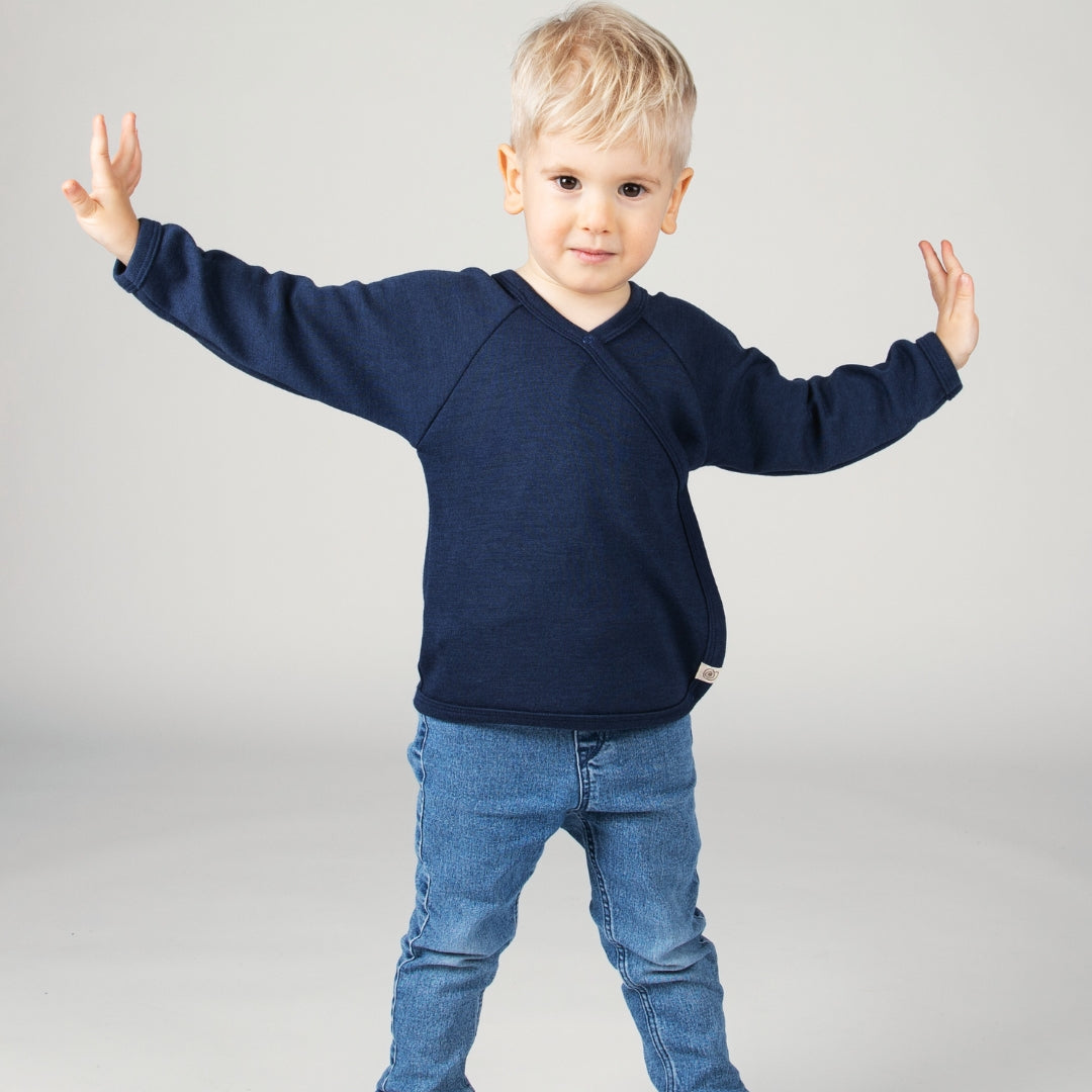 Kleinkind/Kind Sweatshirt aus Interlock-Material
