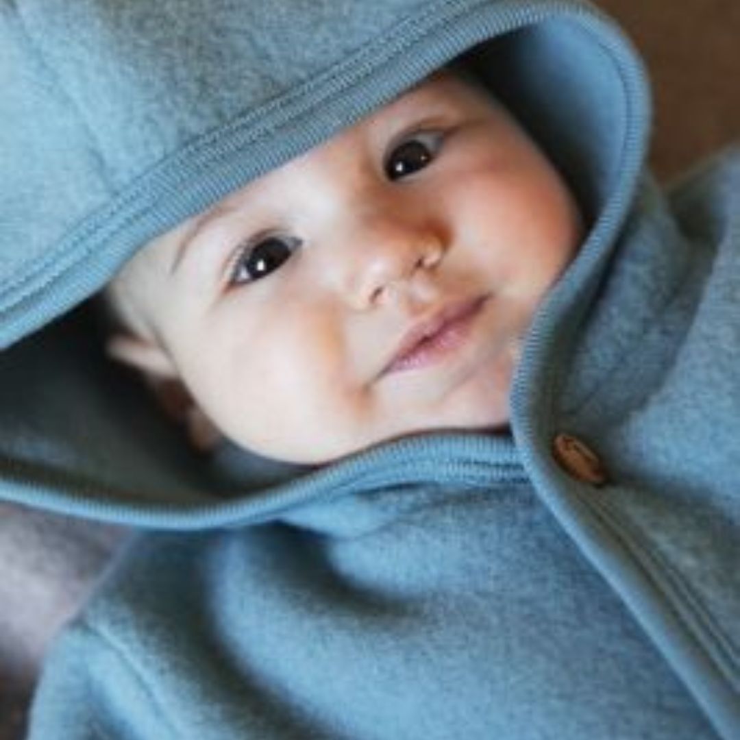 Baby Overall aus Bio-Wollfleece - sasaní