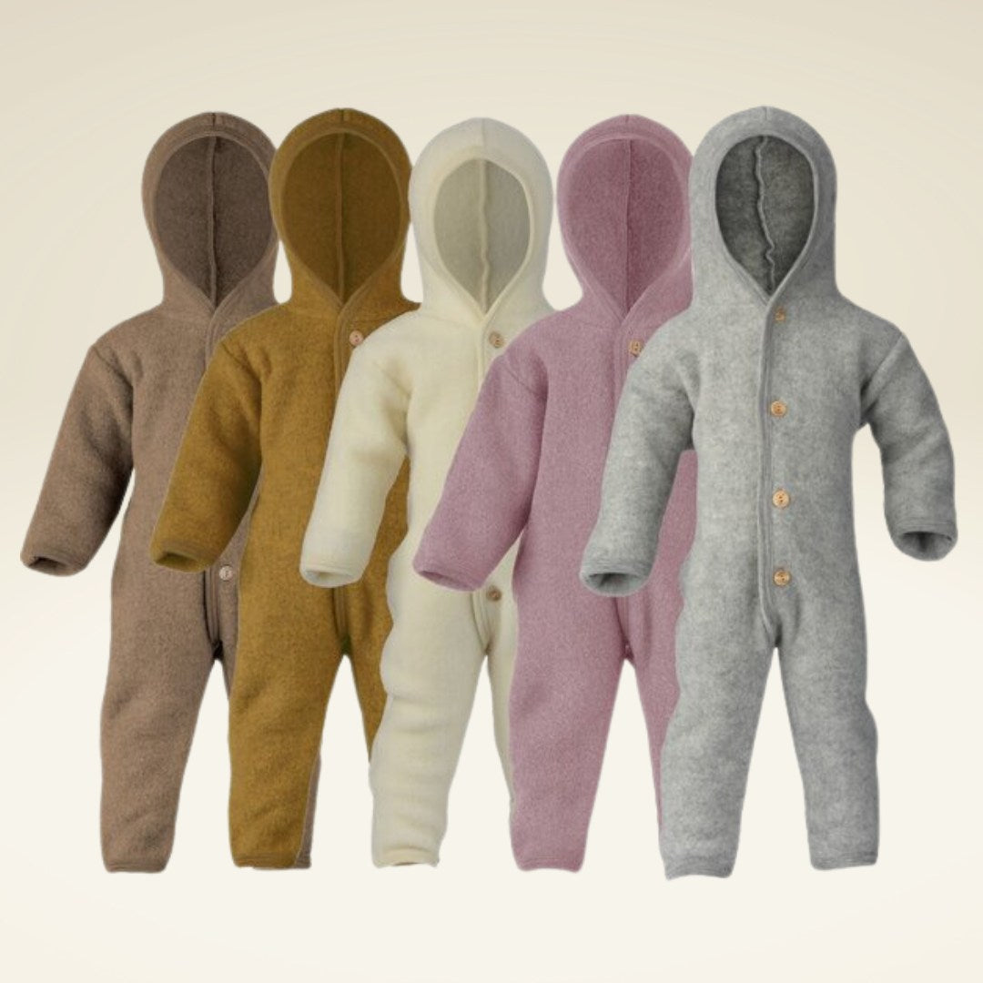 Baby Overall aus Bio-Wollfleece
