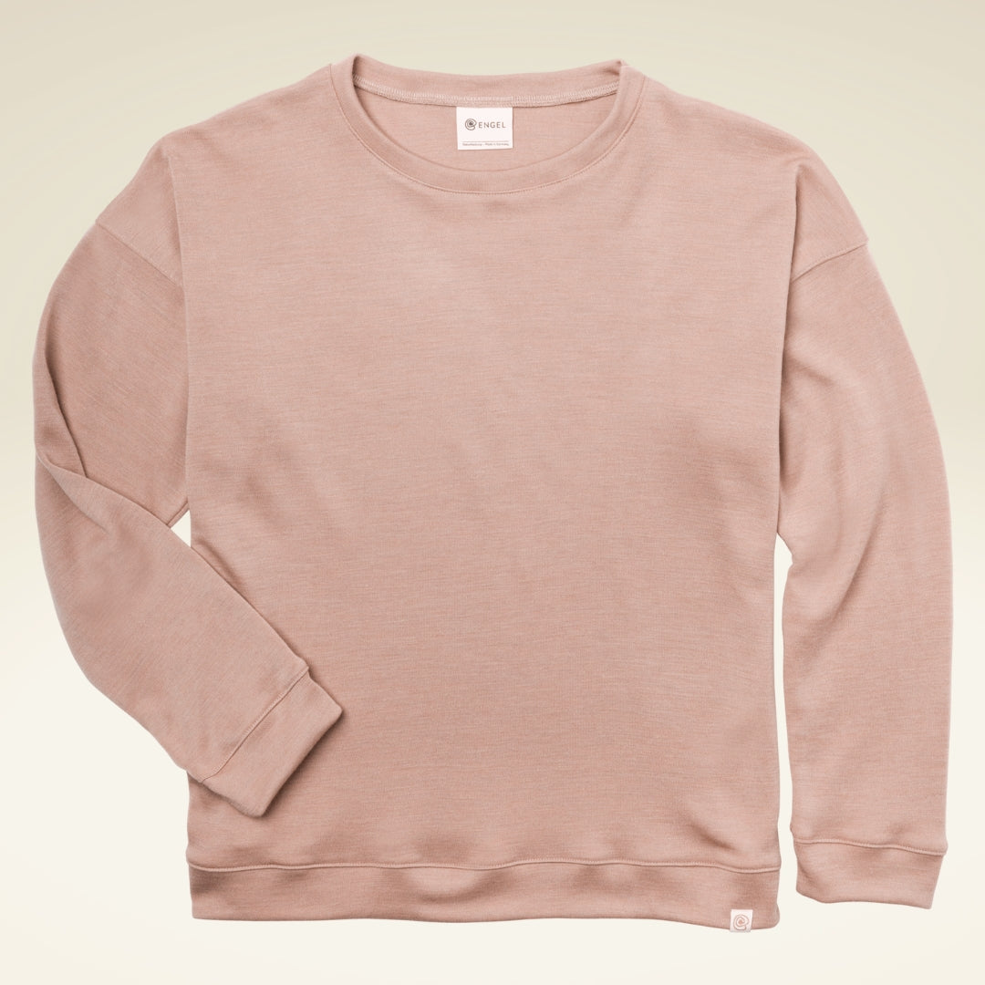 engel-sweatshirt-interlock rose