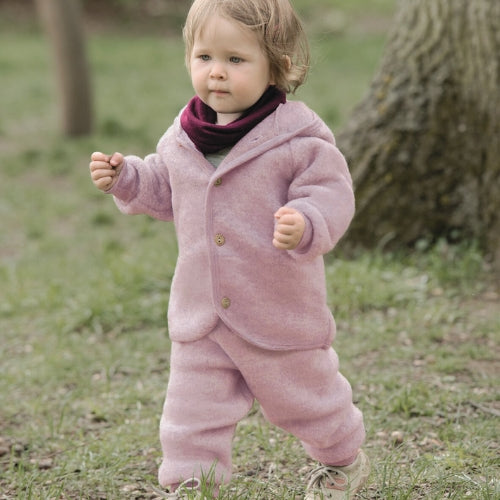 Baby Hose aus Bio-Schurwolle-Fleece - sasaní