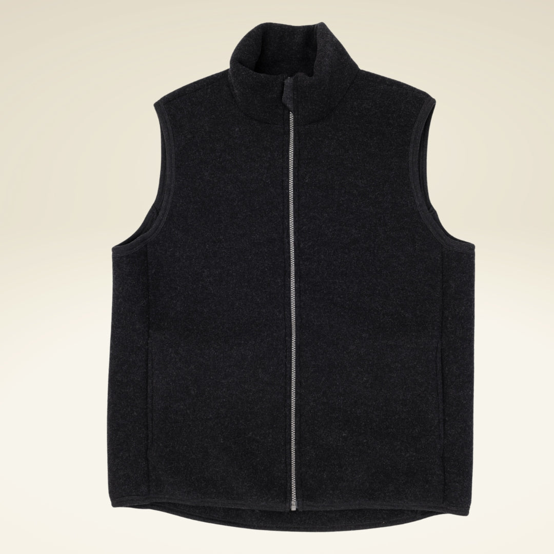 Herren Fleece-Weste aus Bio-Schwurwolle