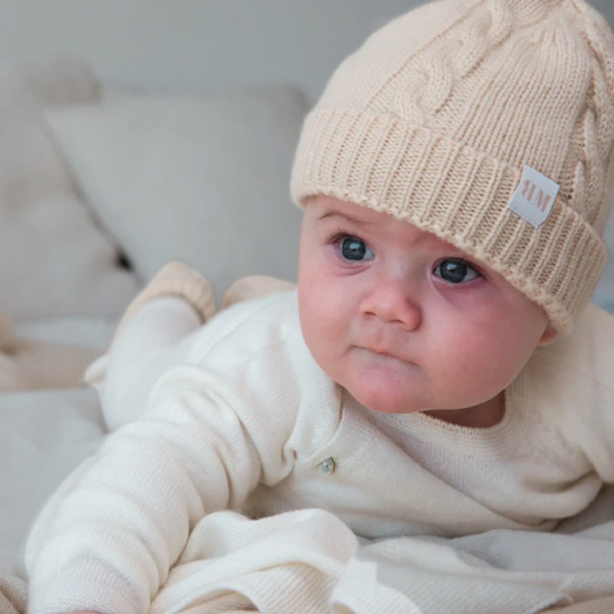 Baby Kaschmir Mütze - sasaní