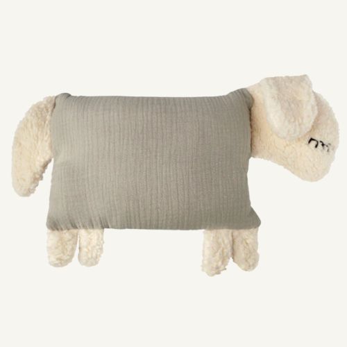 Kuschelkissen Schaf mit Merinowolle - sasaní