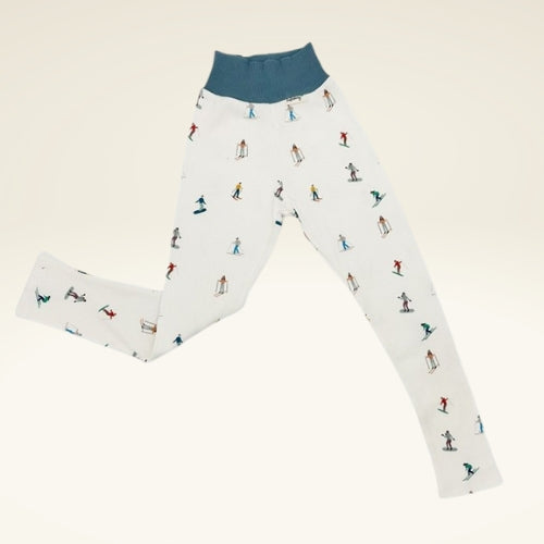 Bio Leggings Superrib mit Motiven