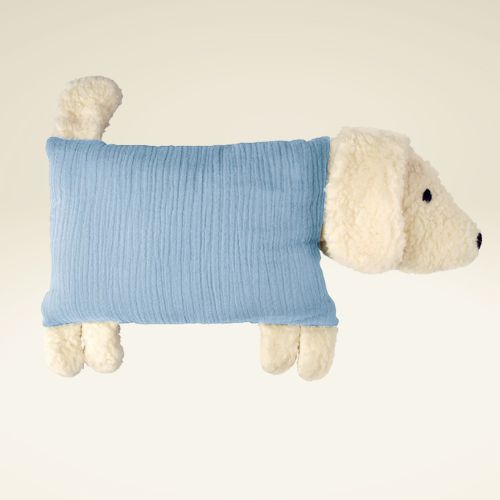 Kuschelkissen Hund mit Merinowolle