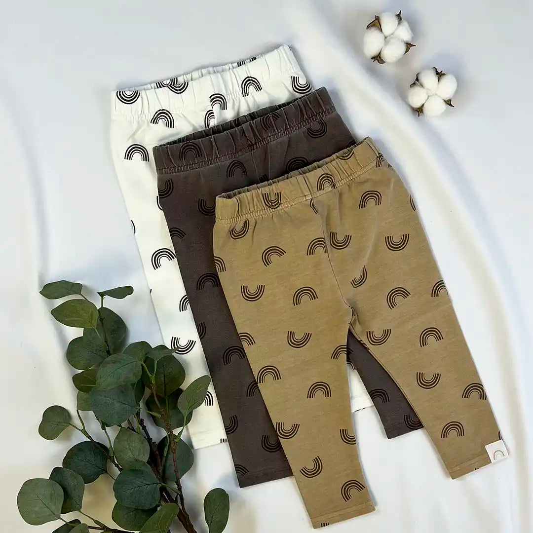 Leggings Cappuccino Beige Kinderkleidung