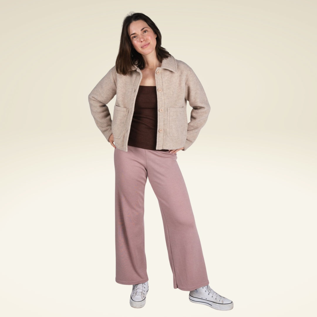 Damen Lounge Hose aus Interlock-Material von ENGEL Rose 2