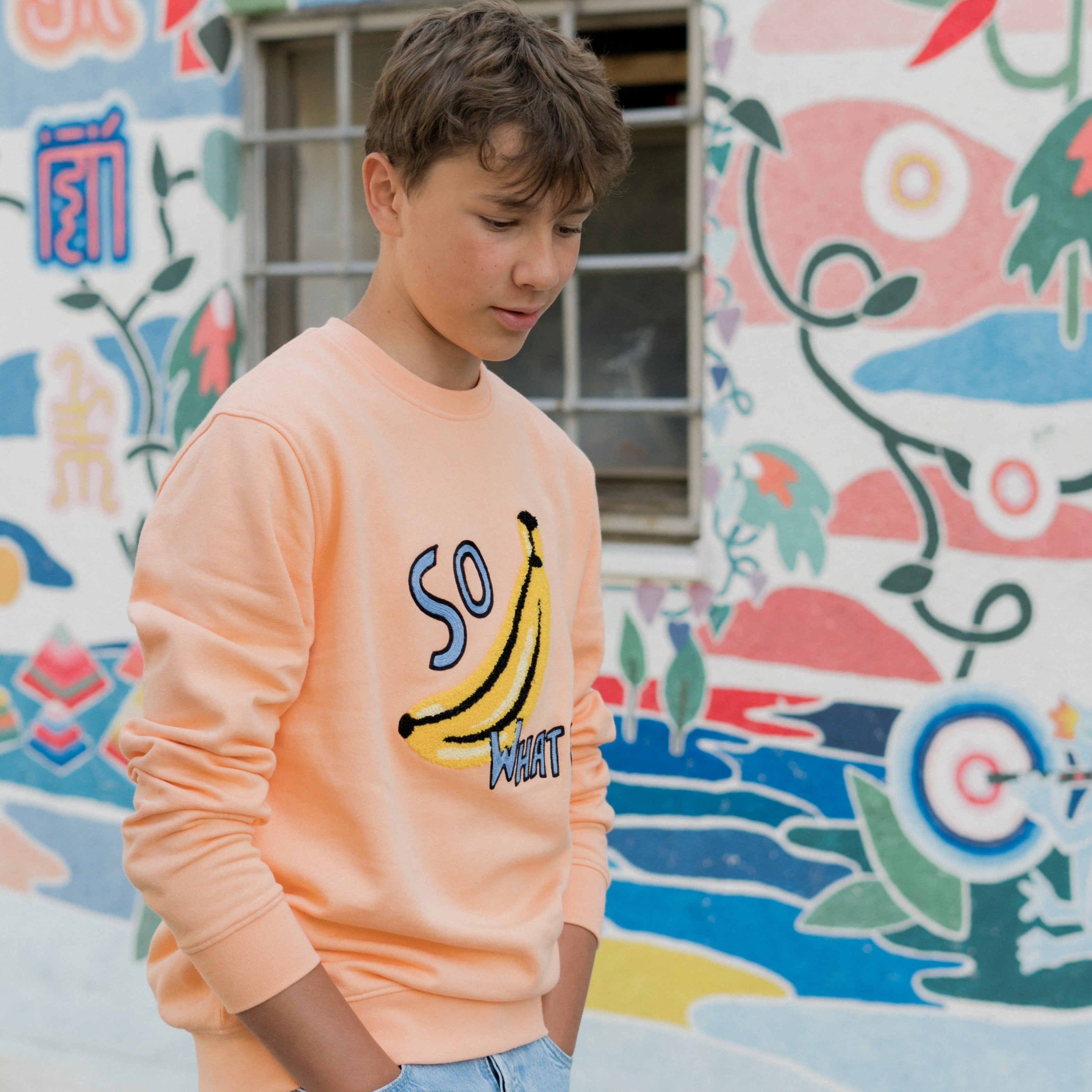 Kinder Sweatshirt aus superweicher Bio Baumwolle