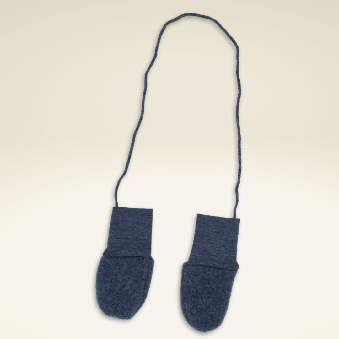 Baby Fäustel aus Bio-Schurwolle-Fleece