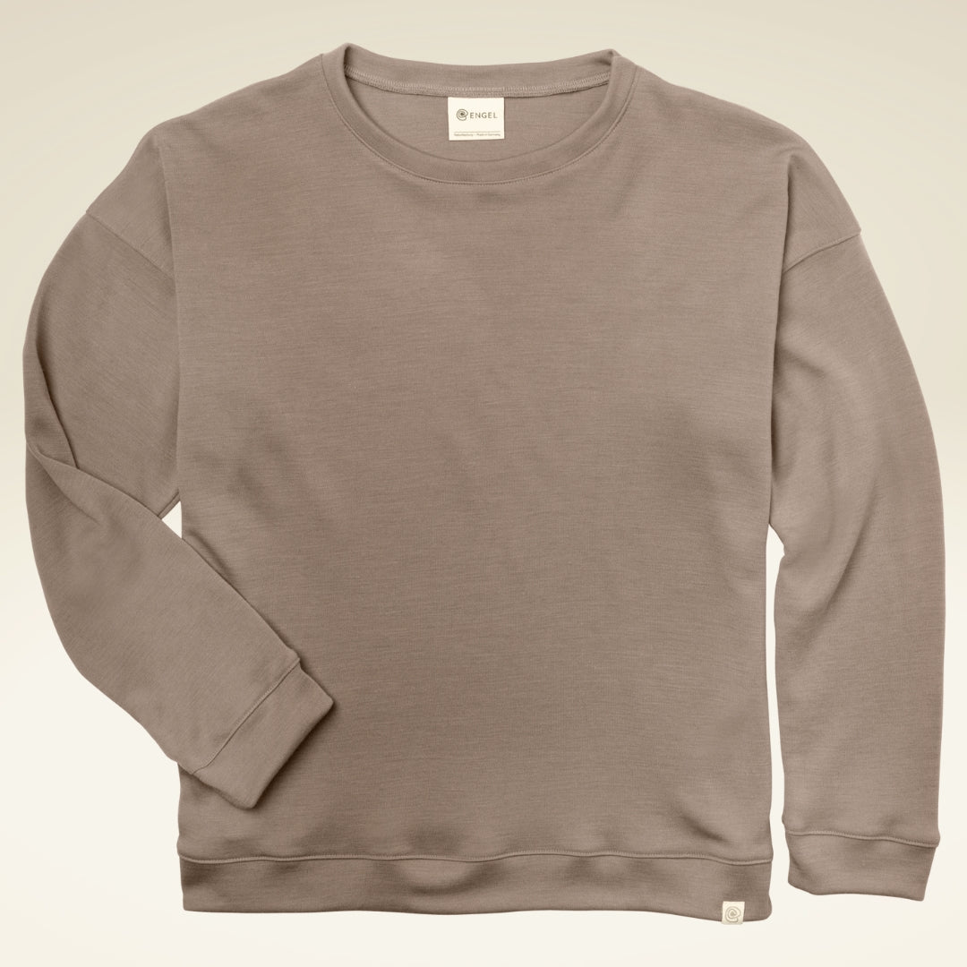 engel-sweatshirt-interlock sand