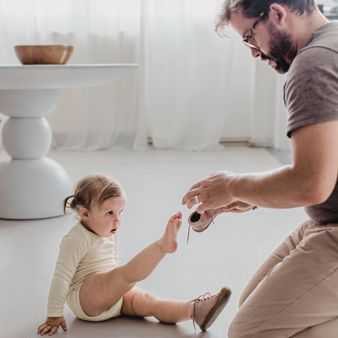 Baby/Kind langarm aus Bio-Schurwolle-Seide-Mischung