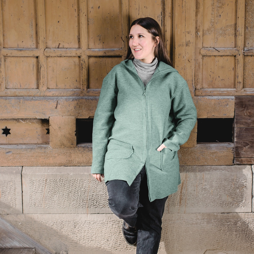 Wollwalkjacke Damen Engel